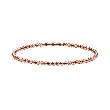 Signature Stack Singles - 4mm 18K Rose Gold Plated