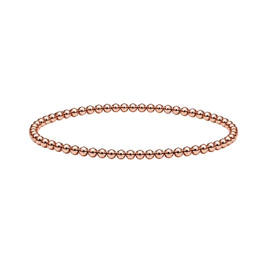 Signature Stack Singles - 4mm 18K Rose Gold Plated