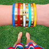 18K Gold BOLD Belle Bangle | Turquoise