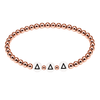Greek Life Signature Stack Singles | 18K Rose Gold PVD Plated