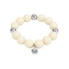 Bubbles with Bren in Cream | Silver accents