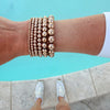 Signature Stack Singles - 10mm 18K Rose Gold Plated