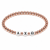 Greek Life Signature Stack Singles | 18K Rose Gold PVD Plated