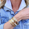 Gold Belle Bangle #4
