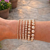 Signature Stack Singles - 10mm 18K Rose Gold Plated