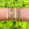 Signature Butterfly Bead Bracelet | Gold