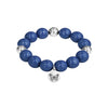 Bubbles with Bren in Blueberry Blue | Silver accents