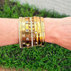 Gold Belle Bangle #9