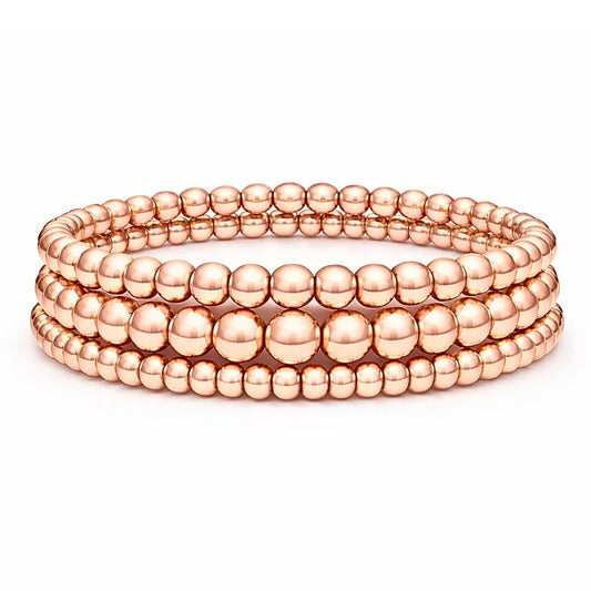 Standard Stack Mini | 18K Rose Gold Plated