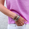 Silver Belle Bangle #28
