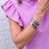 Silver Belle Bangle #30