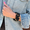 Bubbles with Bren in Black | 18K Gold accents