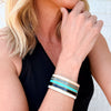 BOLD Belle Bangle | Blush Rose