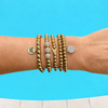 Signature Butterfly Bead Bracelet | Gold