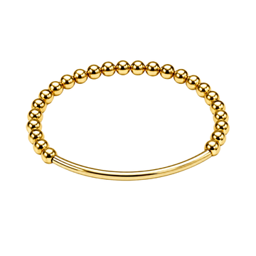 Mini Matte Bar Bracelet | 18K Gold PVD Plated