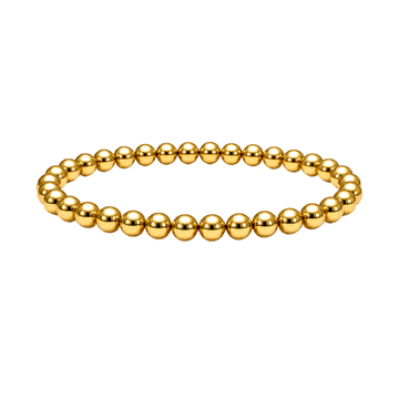Signature Stack Singles - 6mm 18K Gold Plated