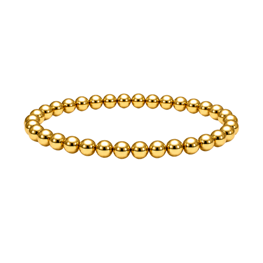 Signature Stack Singles - 6mm 18K Gold Plated