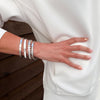 Silver Belle Bangle #23