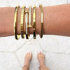 Gold Belle Bangle #6