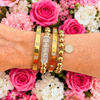 Radiant Rhinestone Charm Bracelet | 18K Gold PVD Plated