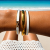 Gold Belle Bangle #13 | 18K Gold PVD Plated