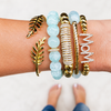 Pretty in Palms Cuff | Gold