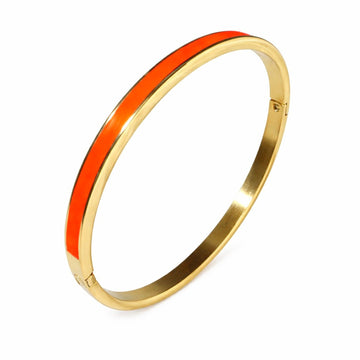 18K Gold BOLD Belle Bangle | Tangerine