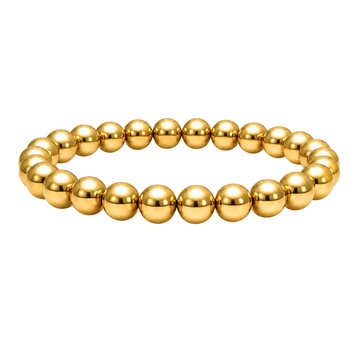 Signature Stack Singles - 8mm 18K Gold Plated