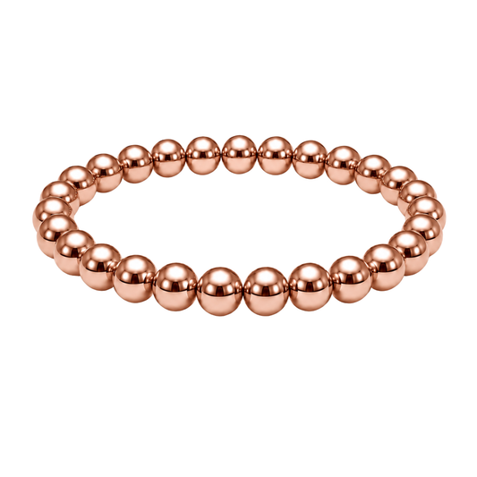 Signature Stack Singles - 8mm 18K Rose Gold Plated