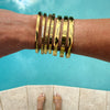 Gold Belle Bangle #8