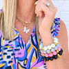 Bubbles with Bren in Black | 18K Gold accents