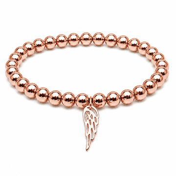 Wings of Love Bracelet | Rose Gold