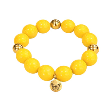 Bubbles with Bren in Yellow | 18K Gold accents