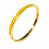 18K Gold BOLD Belle Bangle | Butterscotch