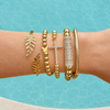 Pretty in Palms Cuff | Gold