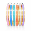 18K Gold Shimmering Belle Bangle | Aqua