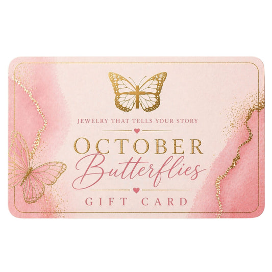 October Butterflies Gift Card