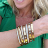 Gold Belle Bangle #13 | 18K Gold PVD Plated