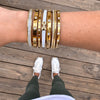 Gold Belle Bangle #30