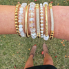 Matte Bar Bracelet | 18K Gold PVD Plated