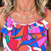 Mesh Chain Necklace | Gold