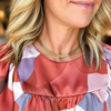 Mesh Chain Necklace | Gold