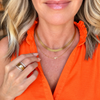 Mesh Chain Necklace | Gold