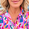 Paperclip Chain Necklace | Gold