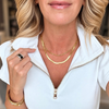 Paperclip Chain Necklace | Gold