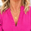 Paperclip Chain Necklace | Gold