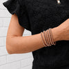 Dainty Stack | 18K Rose Gold Plated