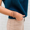 Dainty Stack | 18K Rose Gold Plated