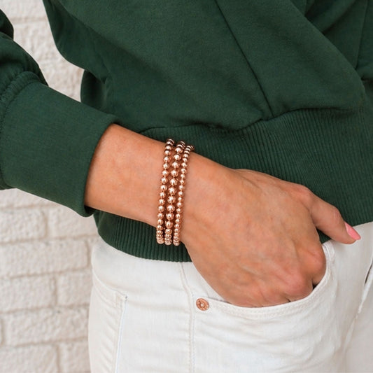 Dainty Stack Mini | 18K Rose Gold Plated