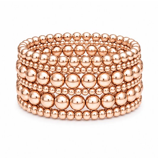 Standard Stack | 18K Rose Gold Plated